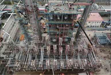 大慶石化350萬噸/年常減壓蒸餾裝置改造泵房項目